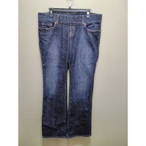 Lucky Brand Dungarees Gene Montesano Lil Maggie Maternity Pull On Denim Jeans M